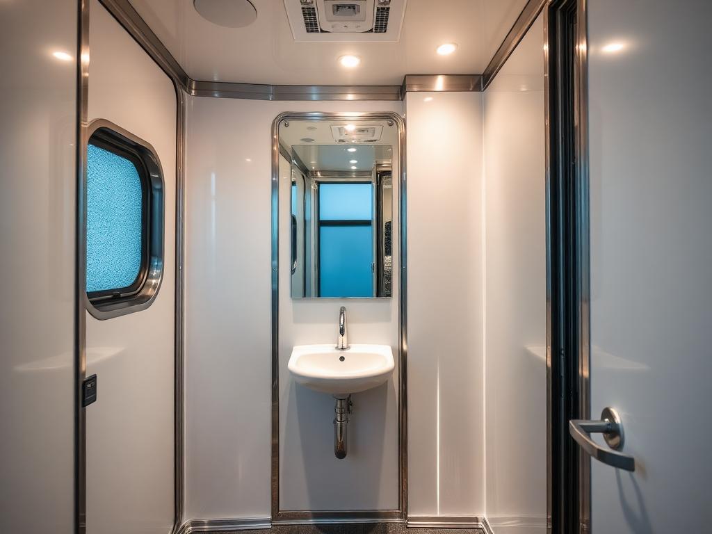 Luxury Restroom Trailers in Belleville, MI